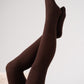 Natalie Opaque Tights In Coffee