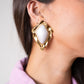 Olive Diamond Shape Pearl Earring In Neutral