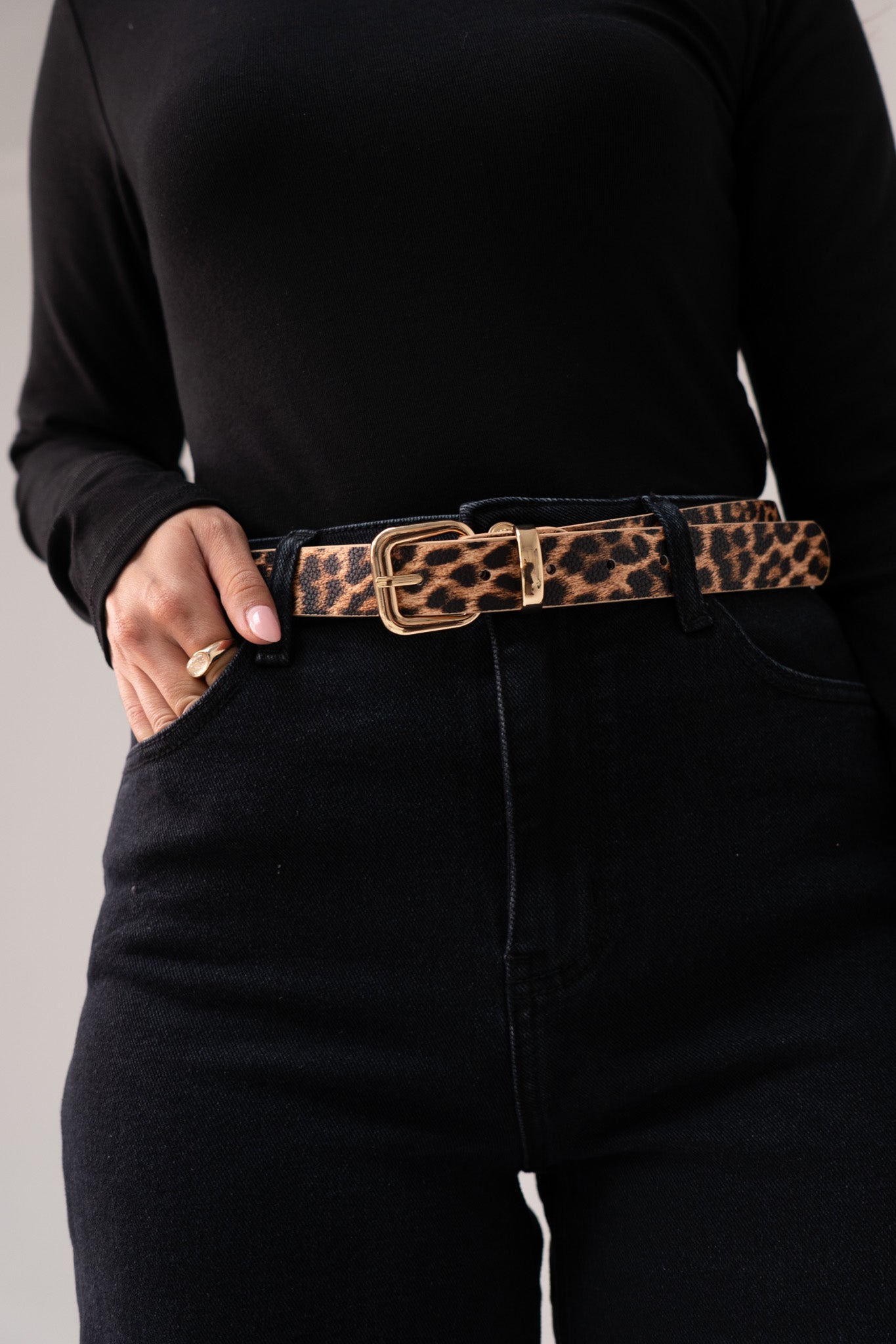 Orla Belt In Leopard Print