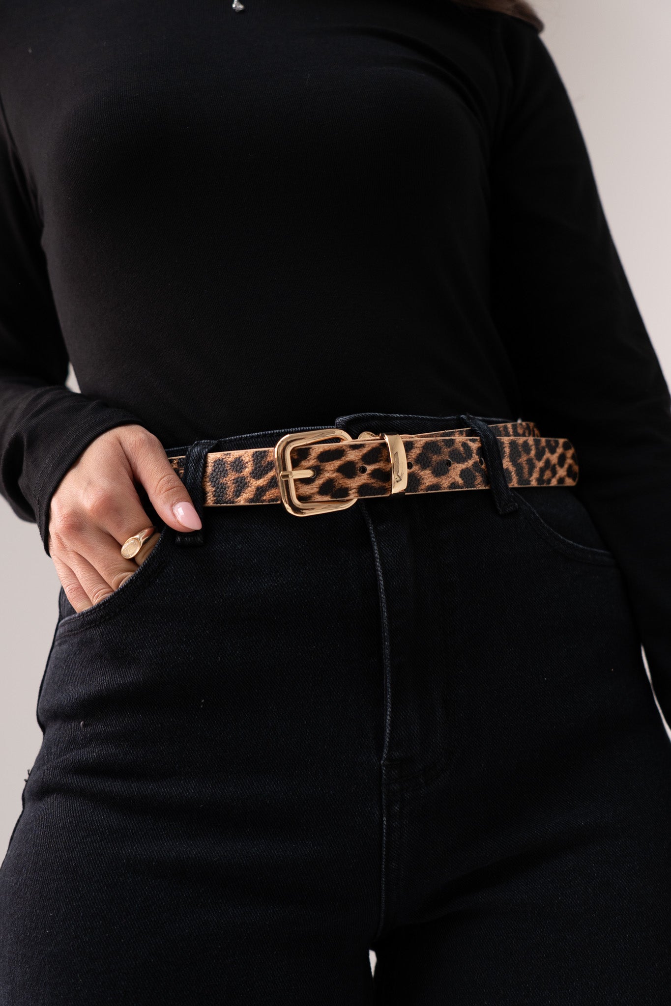 Orla Belt In Leopard Print