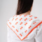 Orla Cherry Print Neck Scarf In Red