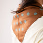 Orla Green Spotted Neck Scarf In Tan