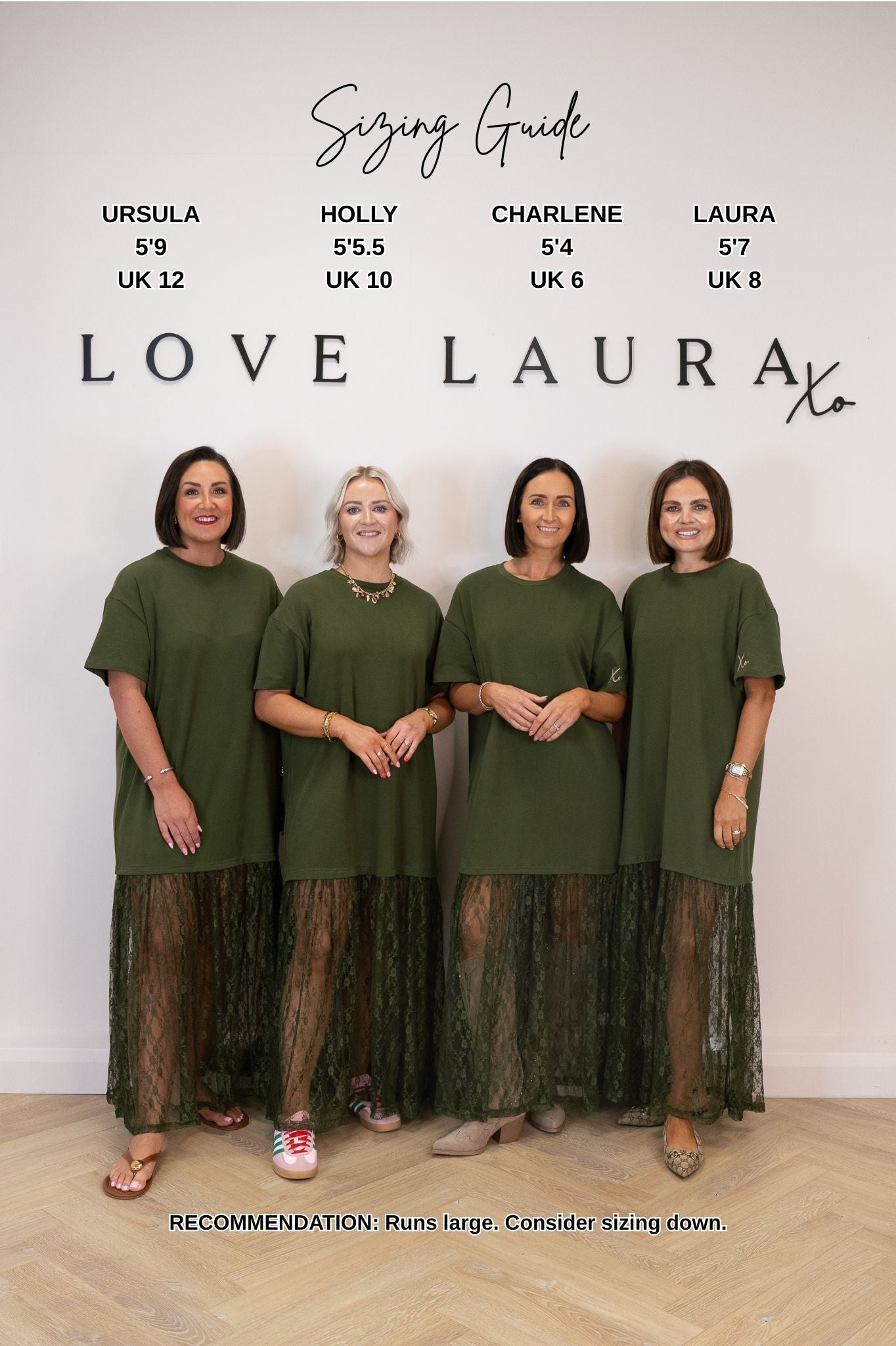 Love Laura Contrast T-Shirt Dress In Black