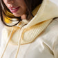 Polly Knit Hood In Lemon