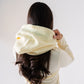 Polly Knit Hood In Lemon