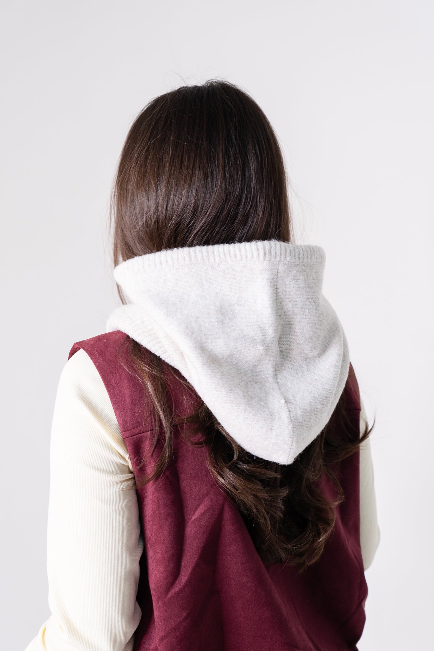 Polly Knit Hood In Neutral