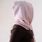 Polly Knit Hood In Rose Pink