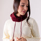 Polly Knit Hood In Wine