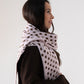 Polly Polka Dot Scarf In Pink