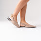 Sadie Faux Suede Slingback Pump In Beige