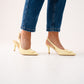 Sadie Slingback Heel In Lemon