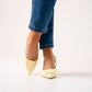 Sadie Slingback Heel In Lemon
