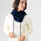 Polly Knit Hood In Navy
