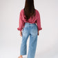 Love Laura Stripe Shirt In Red