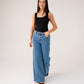 Love Laura Carrot Barrell Jeans In Mid Wash
