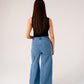 Love Laura Carrot Barrell Jeans In Mid Wash