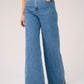 Love Laura Carrot Barrell Jeans In Mid Wash