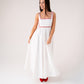 Love Laura Heart Embroidered Dress In White