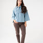 Taylor Denim Shirt In Light Wash