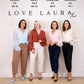 Love Laura Cigarette Trousers In Black