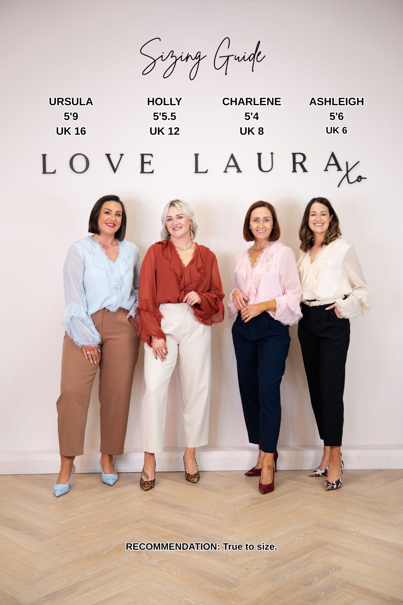 Love Laura Cigarette Trousers In Black