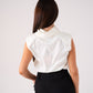 Love Laura Cowl Neck Top In Cream