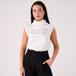 Love Laura Cowl Neck Top In Cream