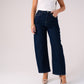 Love Laura Carrot Barrell Jeans In Dark Wash