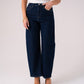 Love Laura Carrot Barrell Jeans In Dark Wash