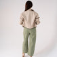 Love Laura Faux Leather Jacket In Beige