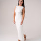 Love Laura Statement Bow Dress In White