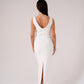 Love Laura Statement Bow Dress In White