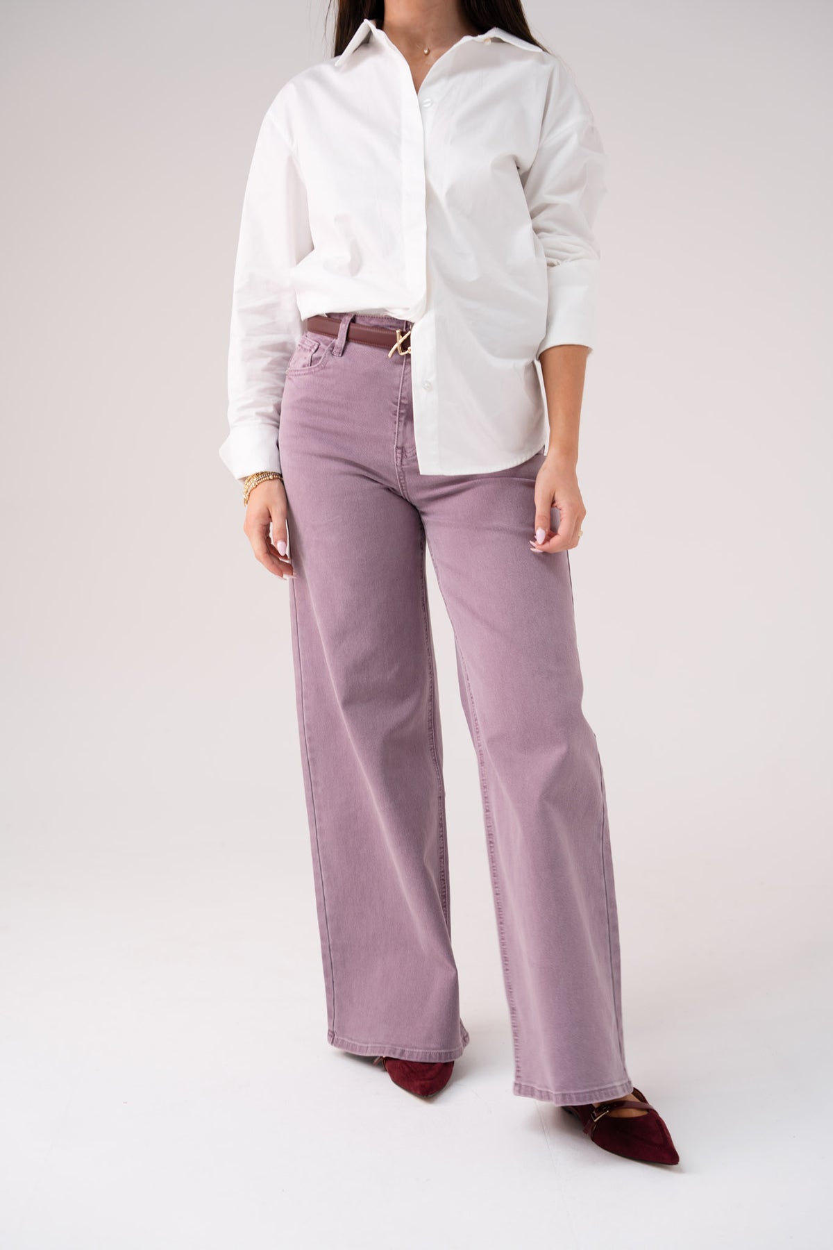 Love Laura Everyday Jeans In Lavender
