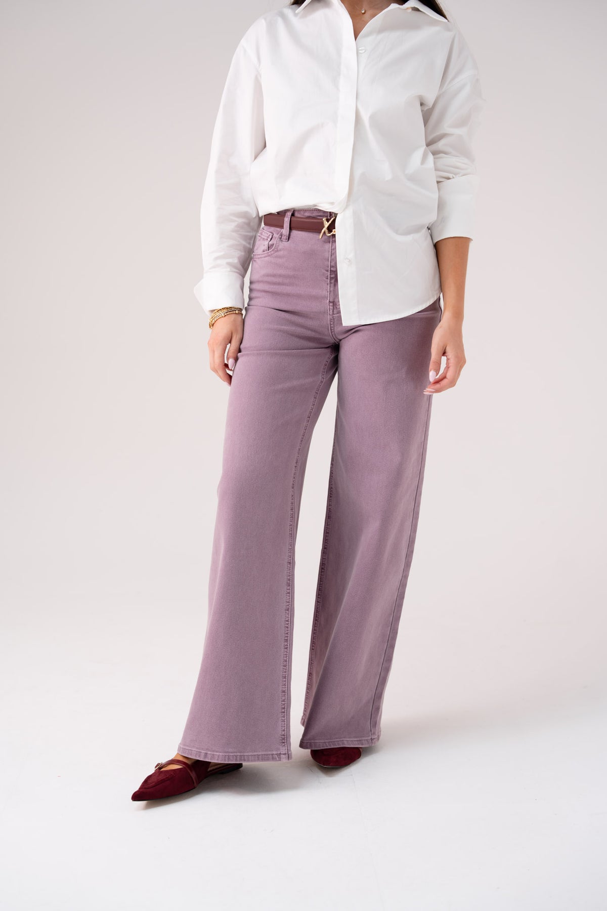 Love Laura Everyday Jeans In Lavender