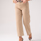 Love Laura Carrot Barrell Jeans In Beige