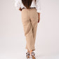 Love Laura Carrot Barrell Jeans In Beige