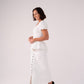 Love Laura Polka Dot Skirt In White