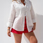 Elsa Embroidered Shirt In White