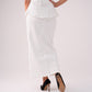 Love Laura Polka Dot Skirt In White