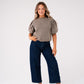 Kiera Short Sleeve Sweatshirt In Khaki