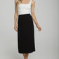 Holly Slip Skirt In Black