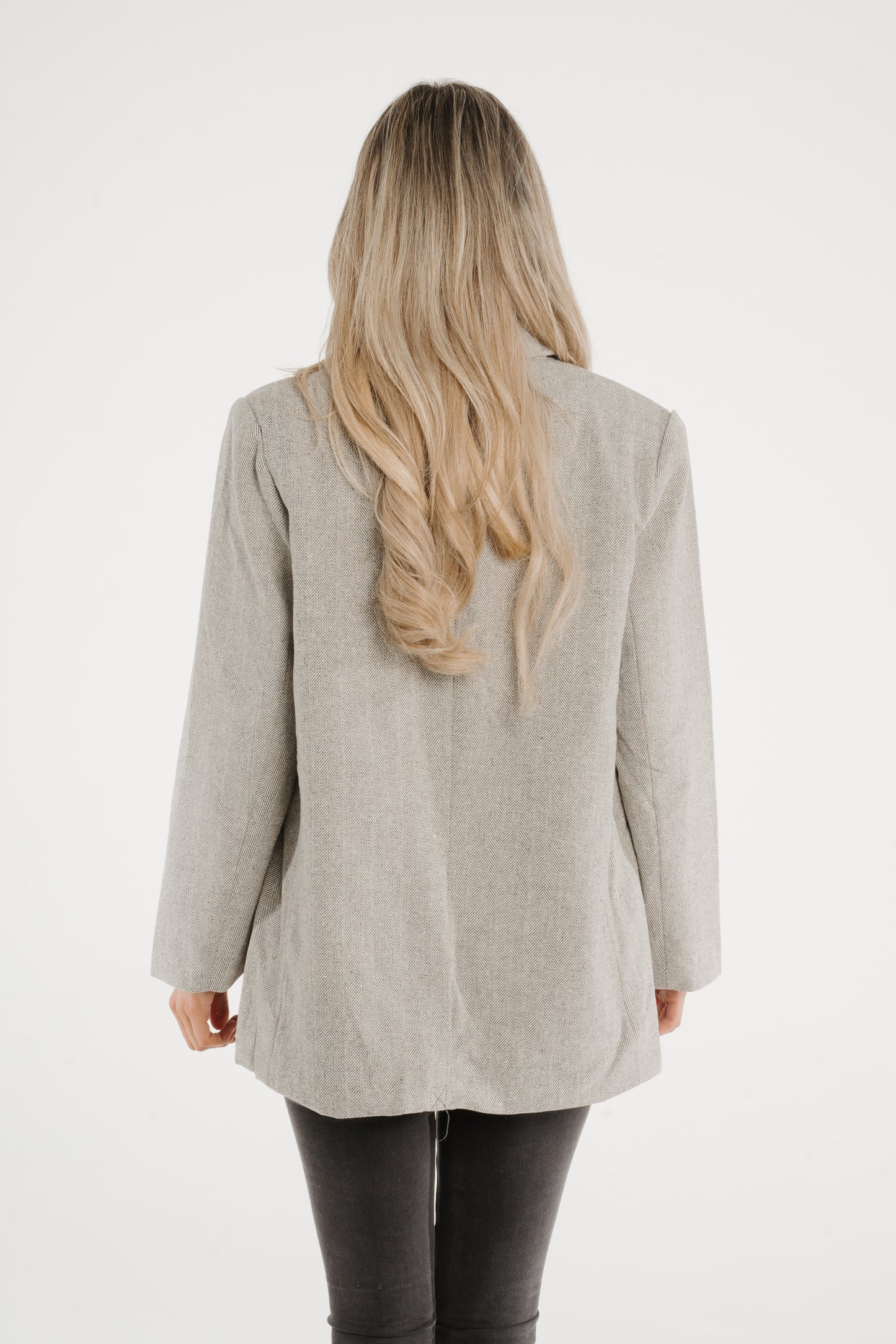 Elsa Blazer In Light Grey