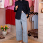 Love Laura Summer Trousers In Blue