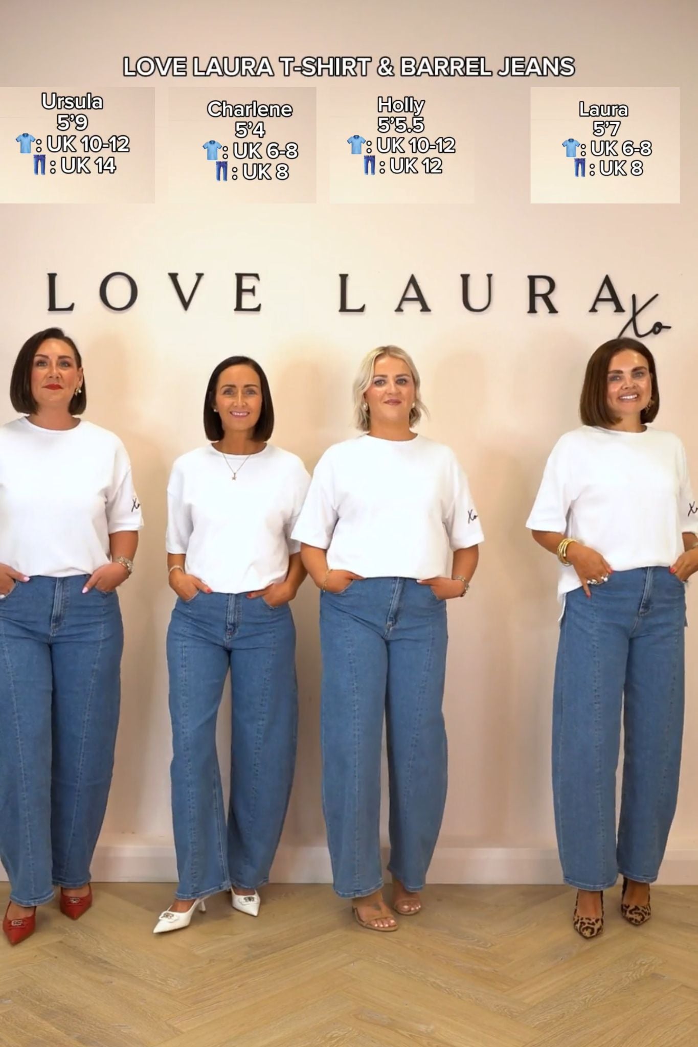Love Laura Barrell Jeans In Plum