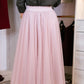 Carolyn Tulle Maxi Skirt In Pink