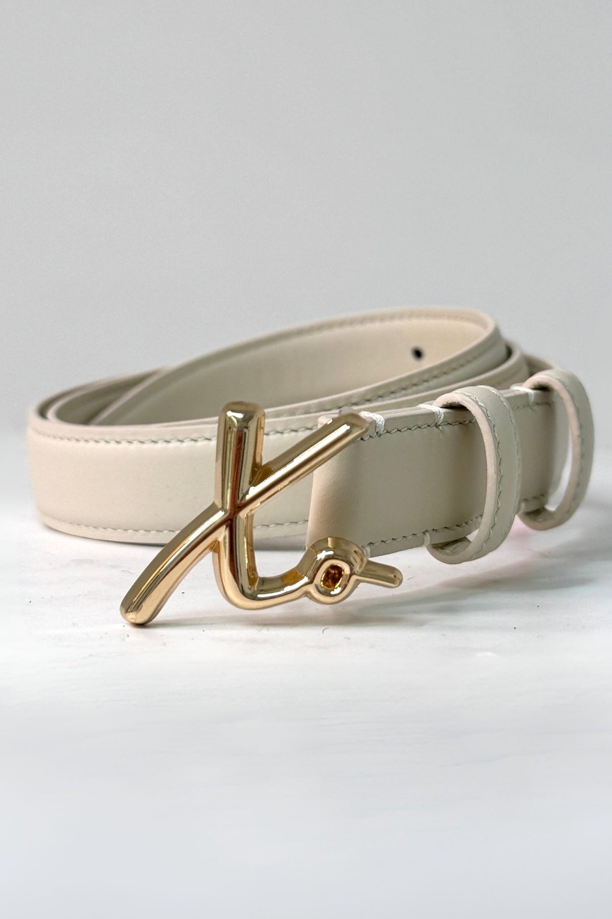 Love Laura Belt In Cream