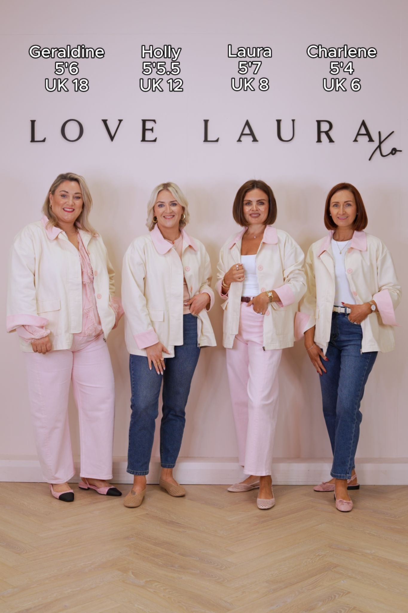 Love Laura Contrast Summer Jacket In Cream