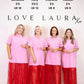 Love Laura Contrast T-Shirt Dress In Pink