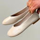 Izzy Faux Leather Pumps In Cream