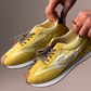Izzy Trainers In Yellow Mix